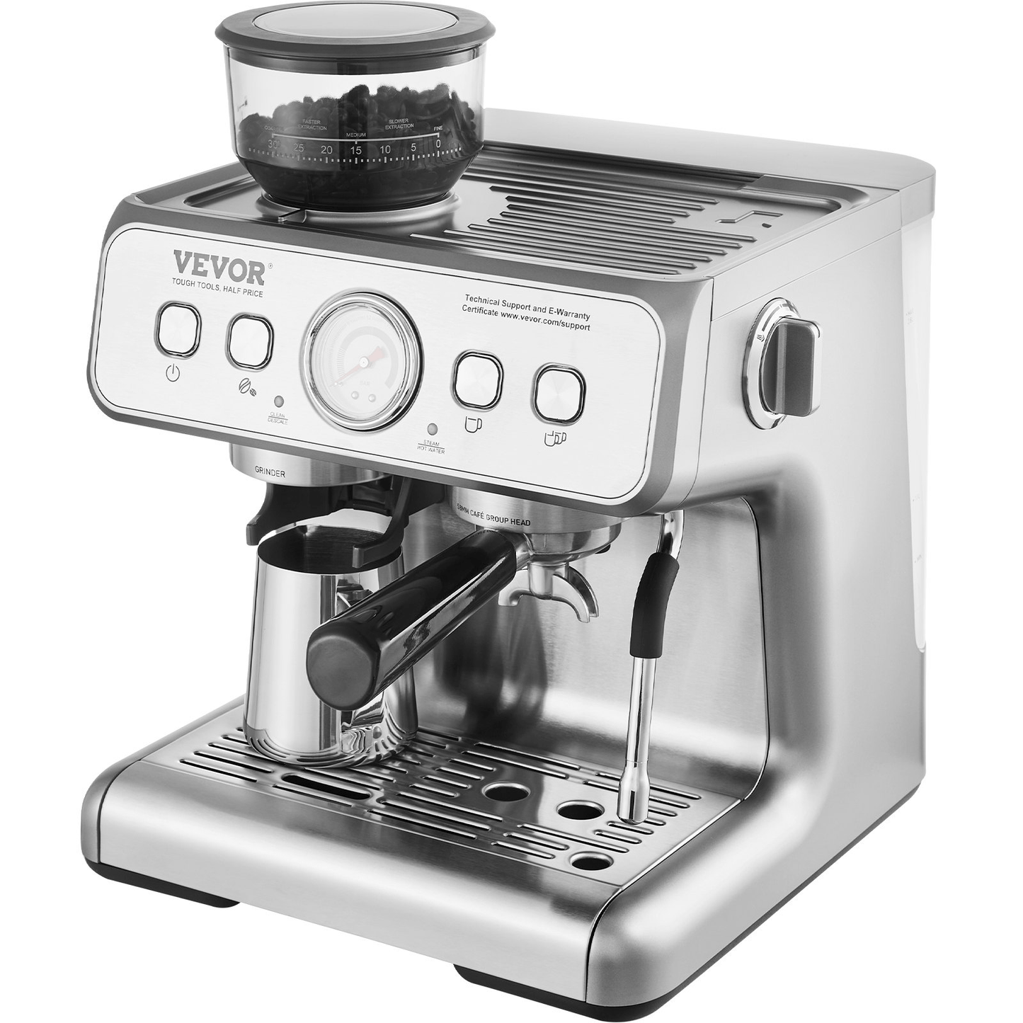 Espresso Machine with Grinder