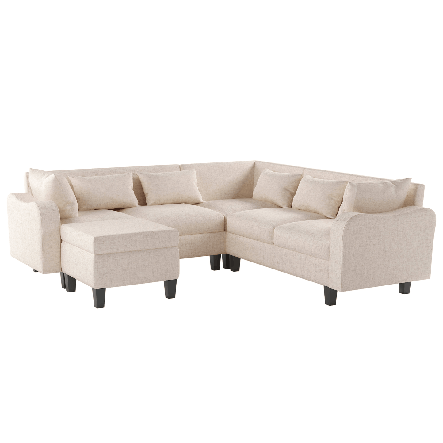 Modern Sofa with coffee table