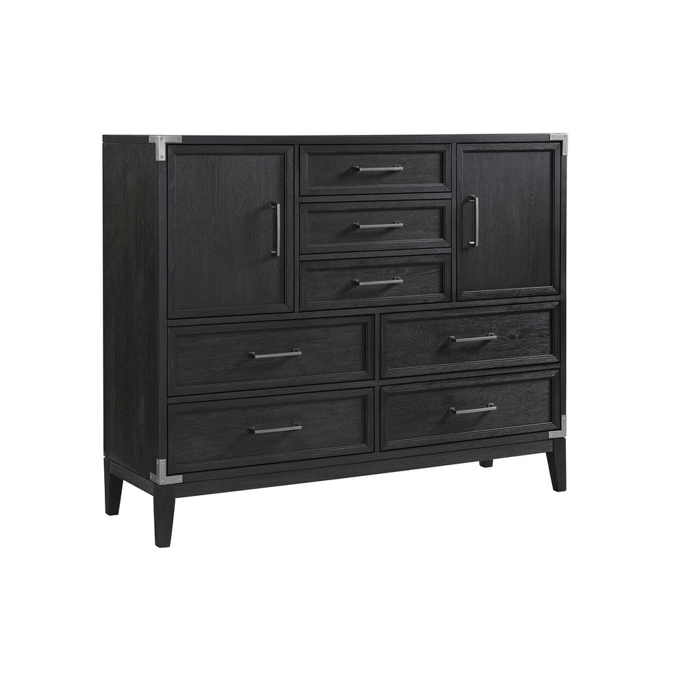 Master Chest 7 Drawer in Weathered Steel