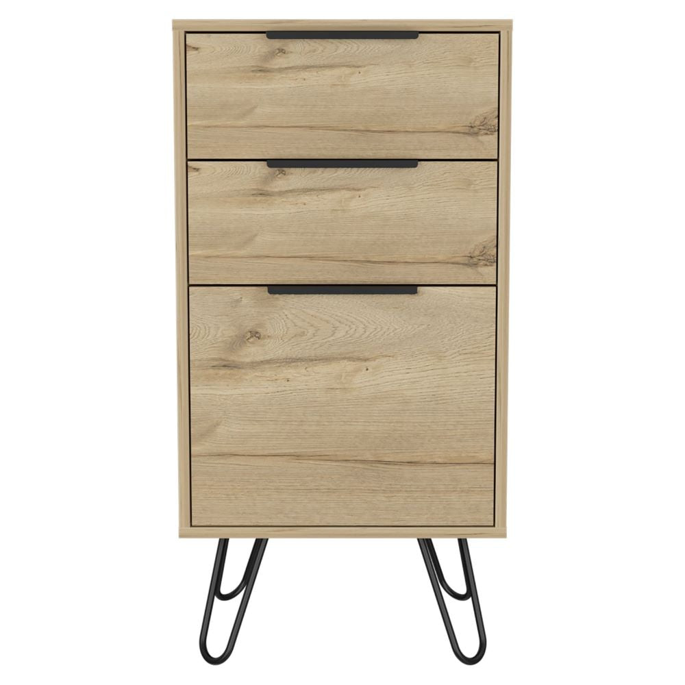 Light Dresser with Hairpin Legs