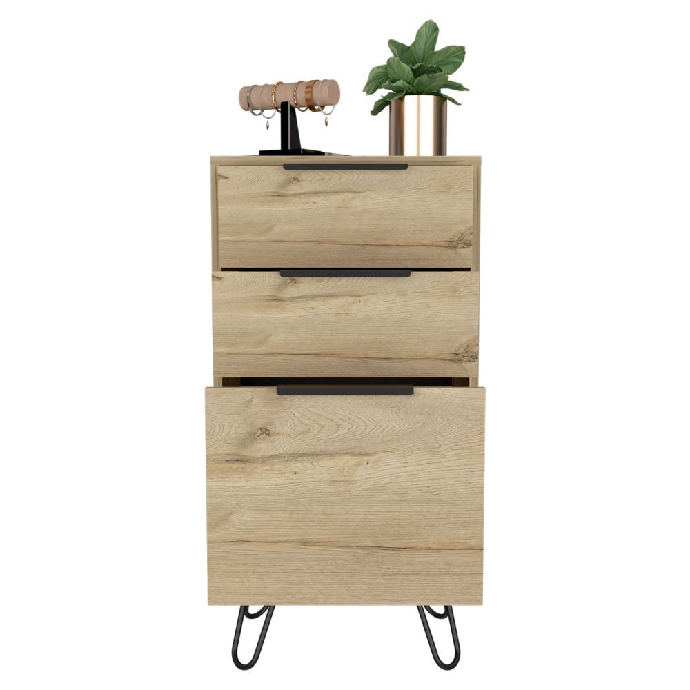 Light Dresser with Hairpin Legs