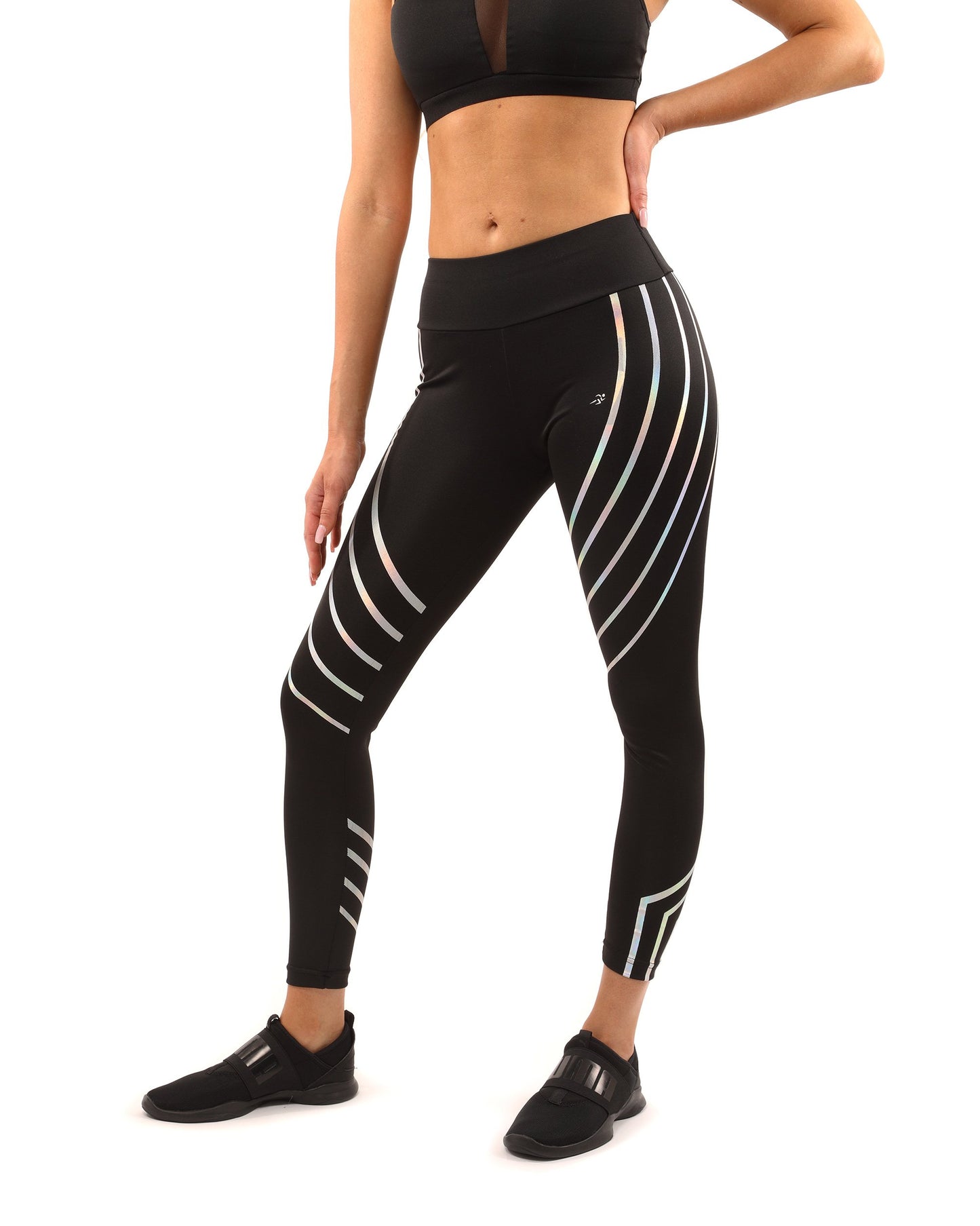 Laguna Leggings & Sports Bra Set - Black