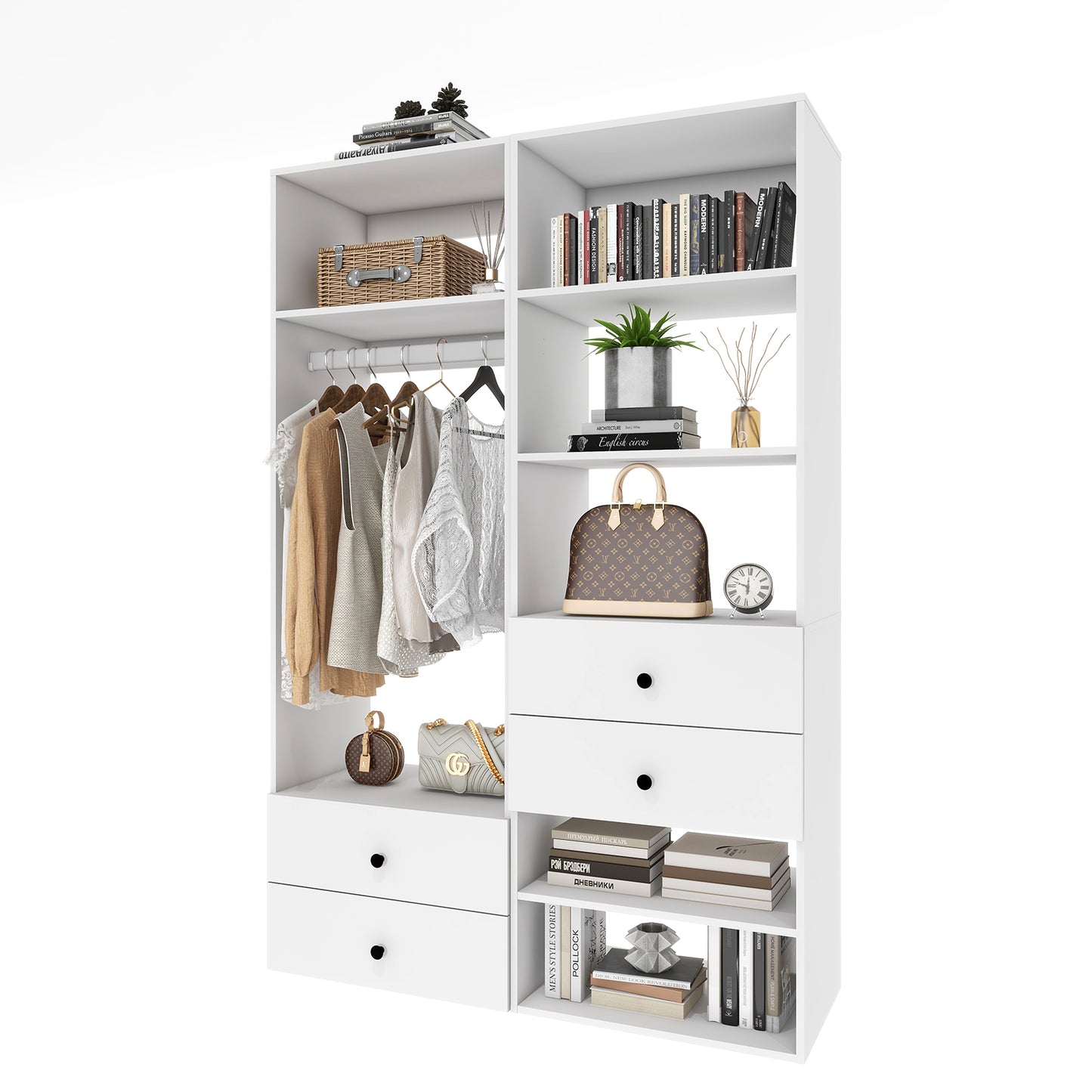 A2 A3 Closet with Shelves