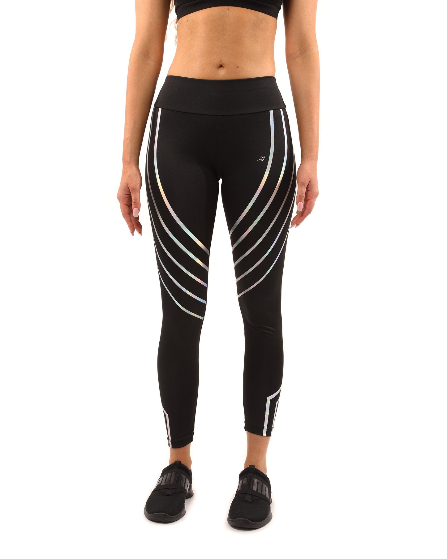 Laguna Leggings & Sports Bra Set - Black