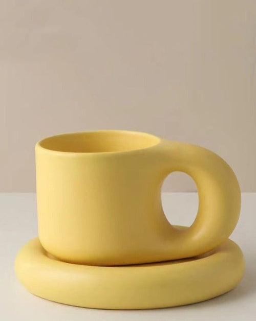 Handcrafted Chubby Mugs